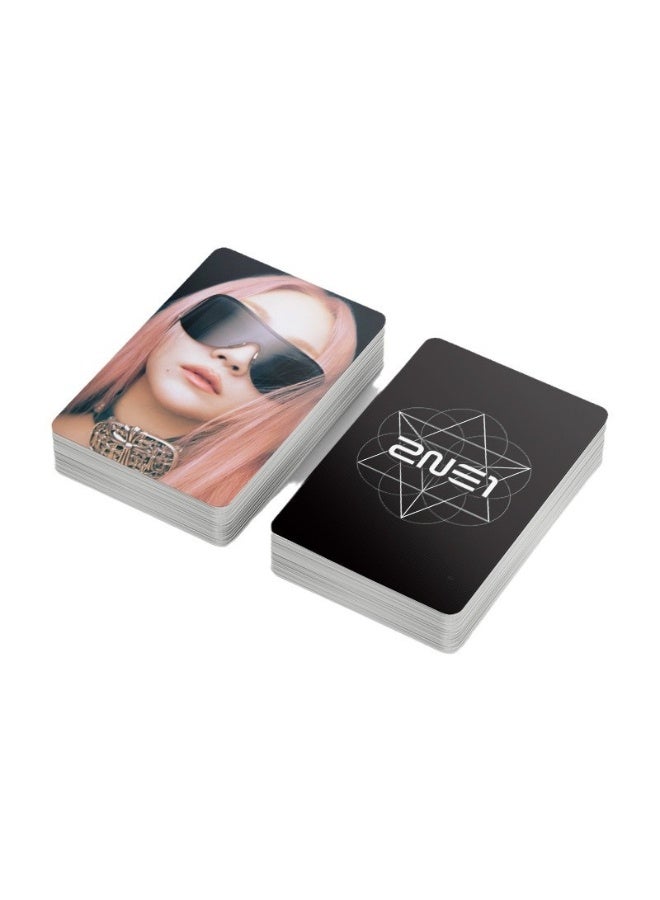 30 Two-sided Small Card 2ne1 New Specialty Surrounding Live Photo Card Polaroid Star Lomo Card - Image 3