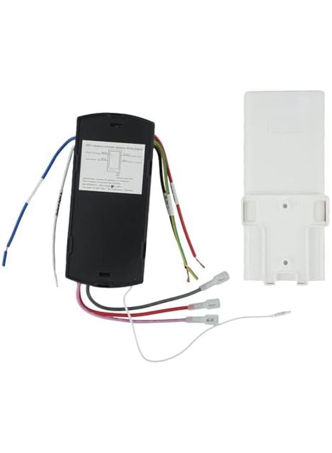 Ceiling Fan Remote Control Kit With Light Switch 6 Speed Settings Receiver - Image 2