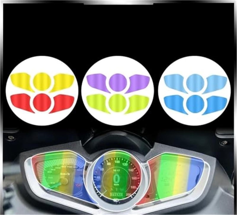 Vuzmode Motorcycle Instrument Cap Film Screen Protector - Image 4