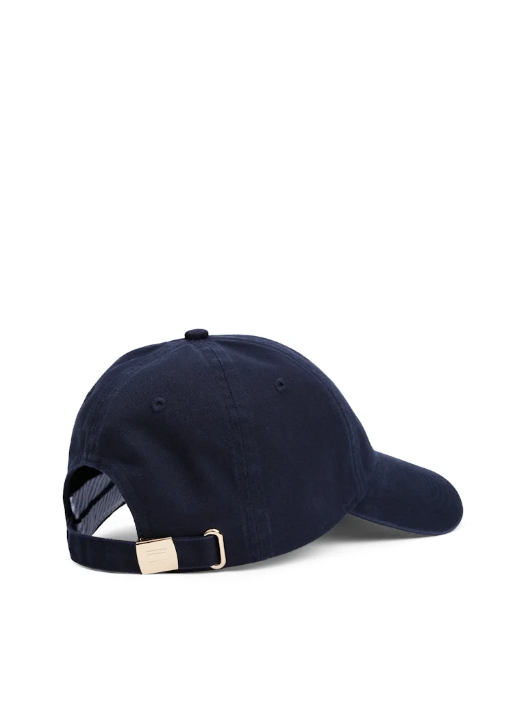 تومي هيلفيغر Logo Curved Peak Cap