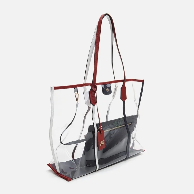 Hotiç 03CAH290400A900 WHITE Women's Beach Bag