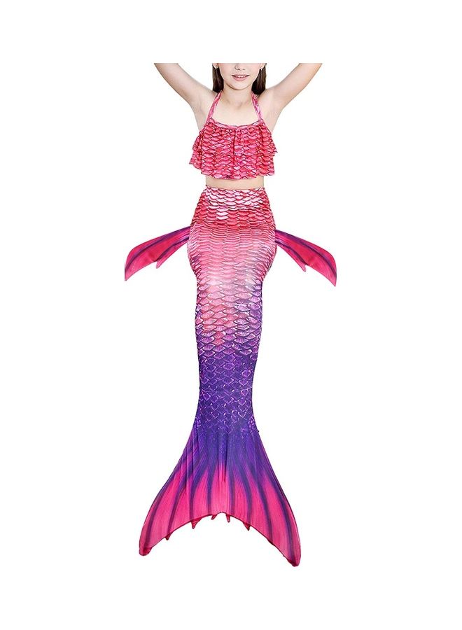 NIBEMINENT Mermaid Tail Swimming Costume 130cm - Image 4