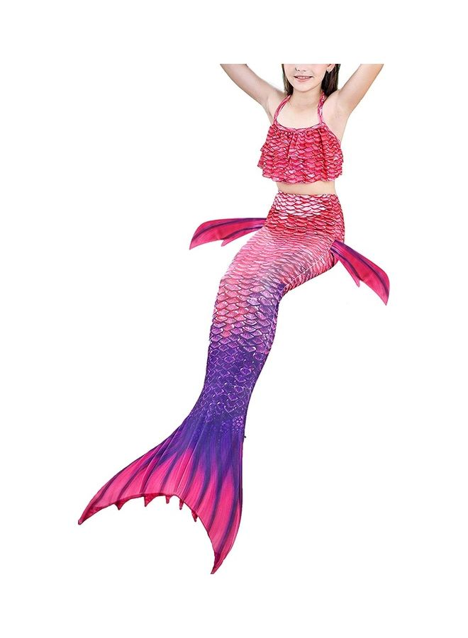 NIBEMINENT Mermaid Tail Swimming Costume 130cm - Image 5