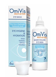 Omivis Multi-Action 4 In 1 Eye Wash 100ml