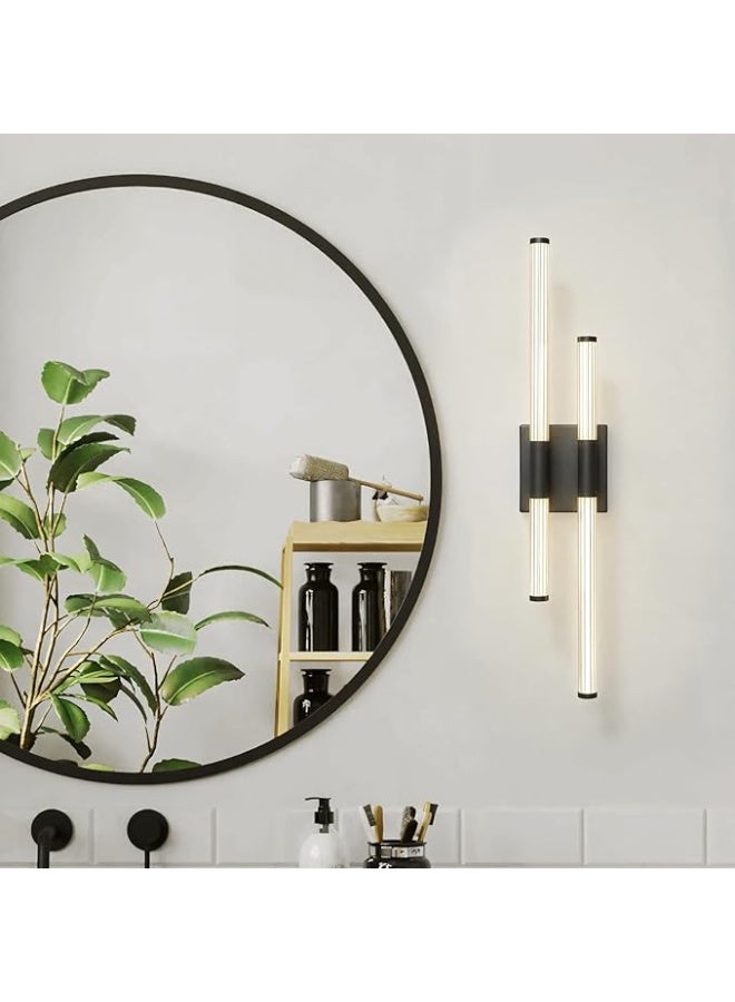Modern LED Wall Light for Bathroom & Vanity, Vertical Wall Mounted Decorative Lighting Fixture for Bedroom, Living Room, Mirror Area, Energy Efficient Indoor Wall Lamp - Image 2