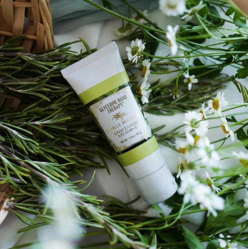 Camille Beckman Glycerine Hand Therapy Cream, Vitamin E Unscented, 1.35 Ounce - Image 2