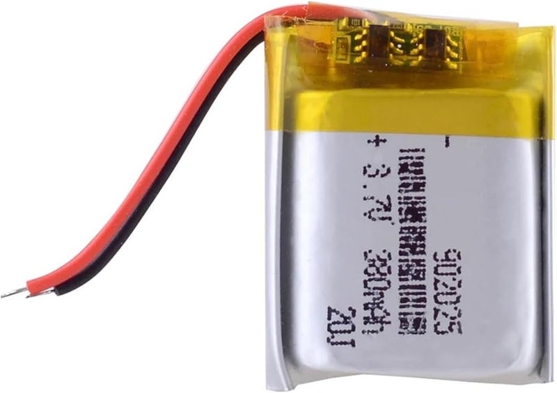 10pcs 3 7V 380mAh Lithium Ion Rechargeable Battery 902025 - Image 2