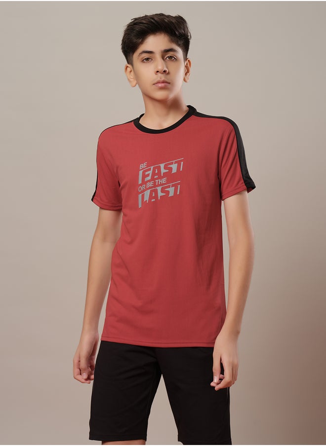 Technosport Technosport Color Block Short Sleeve Regular Fit T-Shirt  - Image 2