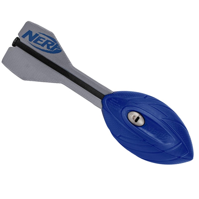 NERF كرة نيرف فورتكس أيرو هاولر الرغوية - كرة قدم كلاسيكية لمسافات طويلة - ذيل لتحسين الطيران - مقبض يد - متعة داخلية وخارجية (زرقاء) - Image 1