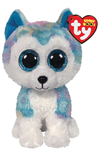 Ty Helena Husky Beanie Boo Regular Licensed Beanie Baby Soft Plush Toy Collectible Cuddly Stuffed Teddy - Image 1
