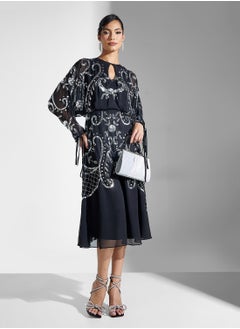 Frock and Frill Embellished Midi Dress  - Image 4