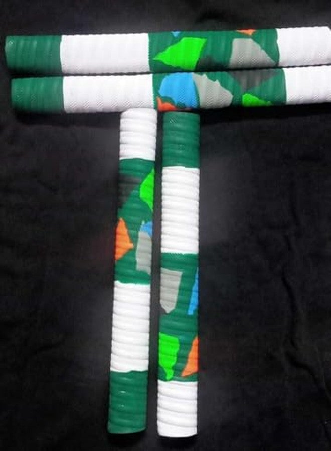 Owlix HRS Cricket Bat Handle Multicolor Grips - Extra Tacky (4-Piece Set) - Image 4