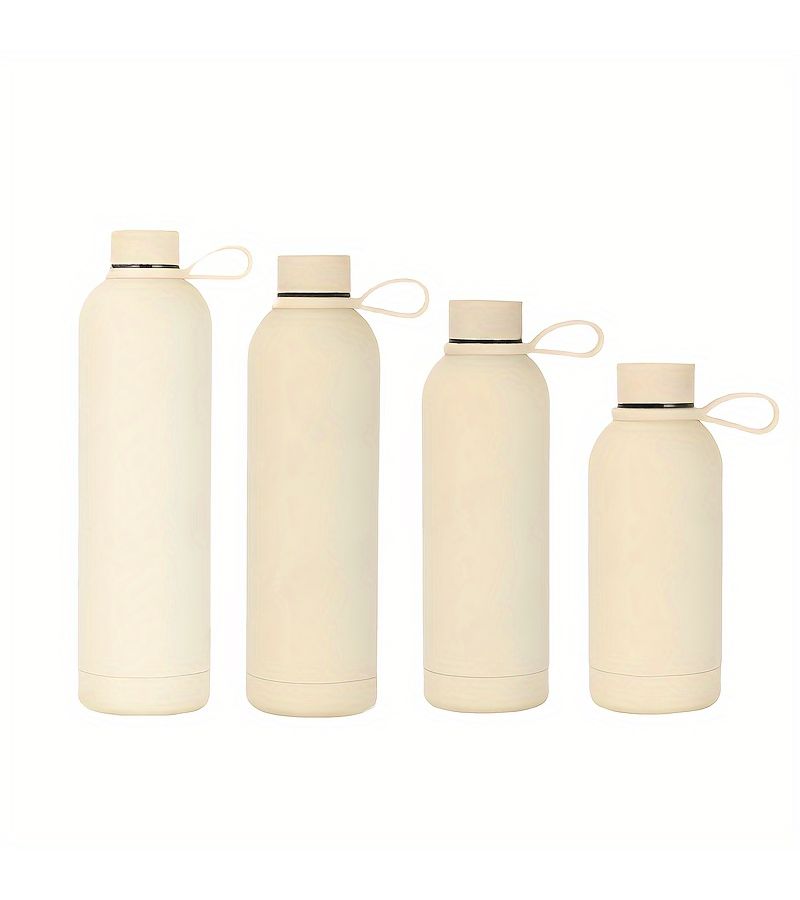 Gray Stainless Steel Vacuum Cup Bottle 350ml For Outdoor Sports Portable Single Color Printing - Image 3
