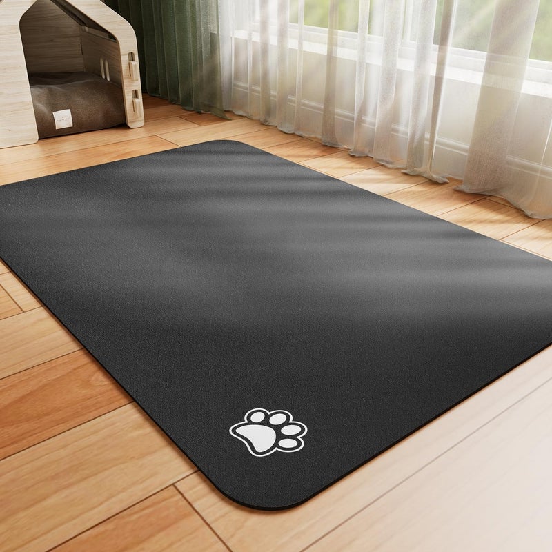 HotLive Pet Feeding Mat, Absorbent Dog Food Mat, No Stains Cat Bowl Mat for Food and Water, Easy to Clean Pet Placemats, Quick Dry Dog Water Dispenser Mat for Messy Drinkers, Pet Accessories Supplies - Image 1