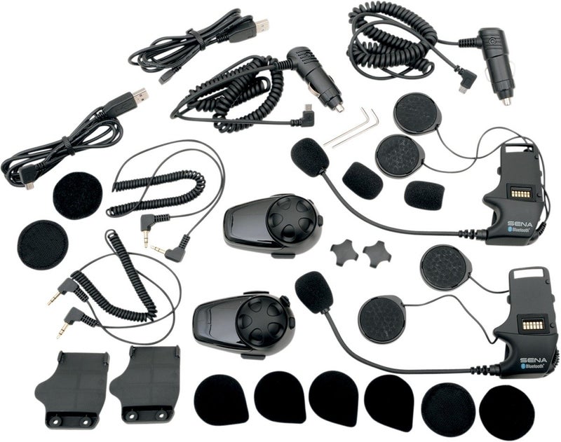 Sena SMH10D-10 Motorcycle Bluetooth Headset/Intercom Communication System (Dual) - Image 2