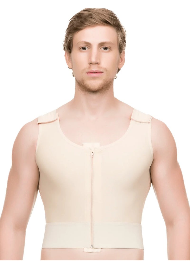 ISAVELA - ISAVELA USA Medical Short Length Compression Vest with Zipper (MG03-SH) - Image 1