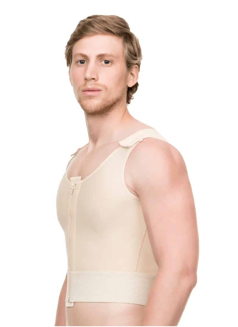 ISAVELA - ISAVELA USA Medical Short Length Compression Vest with Zipper (MG03-SH) - Image 1