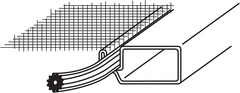 PRIMELINE P 7638 Screen Retainer Spline, 0.175 In., 25 ft., Gray (1 Roll) - Image 4