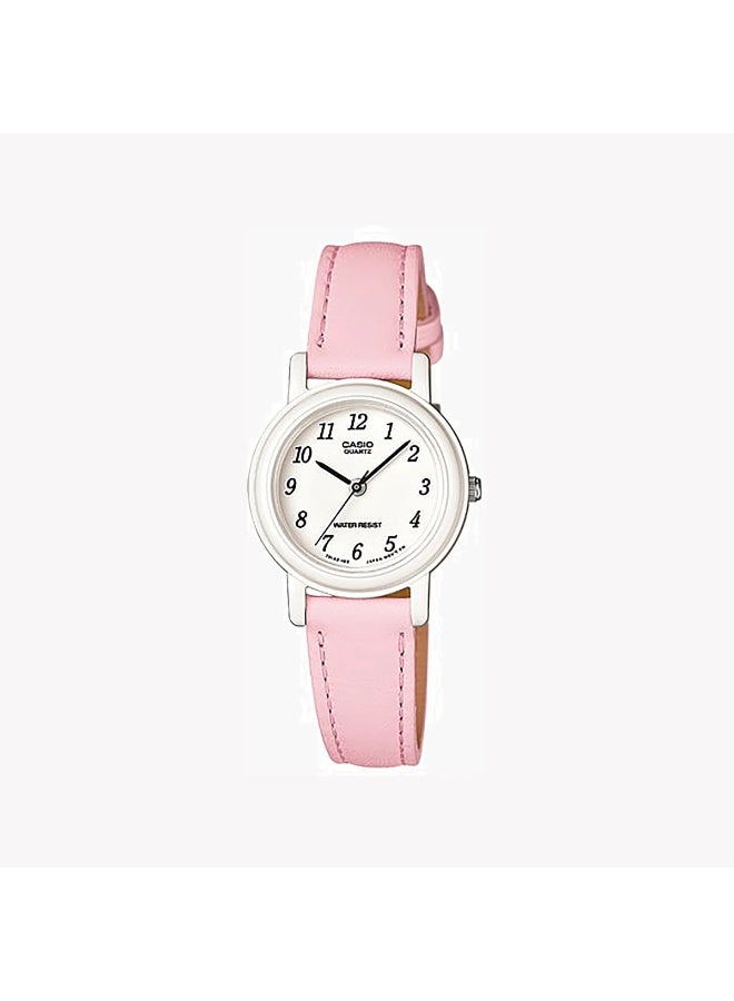 Casio Women's Watch - LQ-139L-4B1DF White Dial, Pink Band - Image 1
