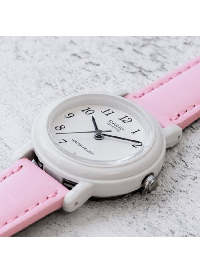 Casio Women's Watch - LQ-139L-4B1DF White Dial, Pink Band - Image 2