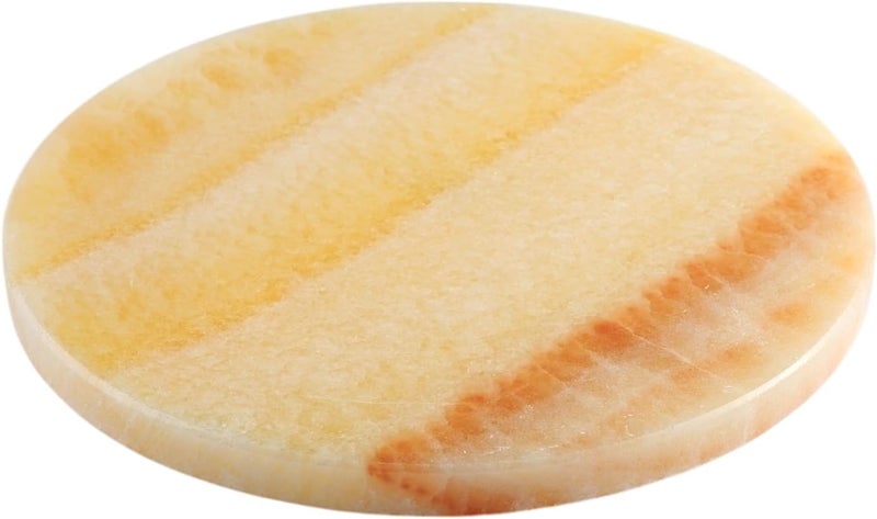 BCS ألواح تقديم وقطع من الرخام الطبيعي BCS للمطبخ 10 ألواح رخامية للجبن والمعجنات لوح حجري لخبز المعجنات والخبز والشوكولاتة والحلويات المكسيكية أونيكس - Image 1