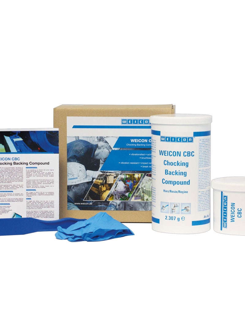 Weicon Cbc Epoxy Resin, 3 Kg, Plastic-Steel For Relining Of Plants - Image 1