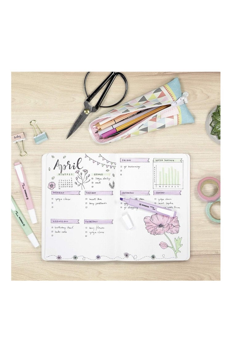 STABILO STABILO Highlighter swing cool Pastel - Wallet of 6 - Assorted Colors  - Image 5