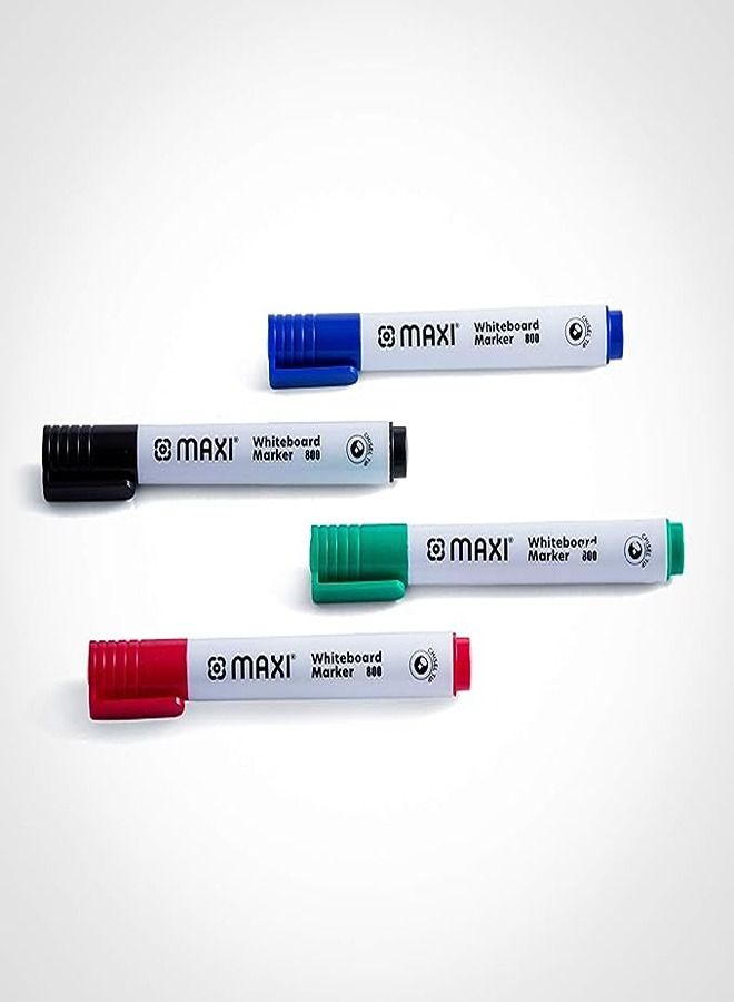 Maxi Maxi Chisel Tip Whiteboard Marker 4 Colours  - Image 2