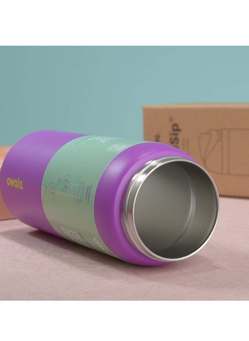 Owala - FreeSip Insulated Stainless Steel Water Bottle With Straw For Sports Travel And School BPA Free Sports Water Bottle(Pink 32OZ) - Image 1