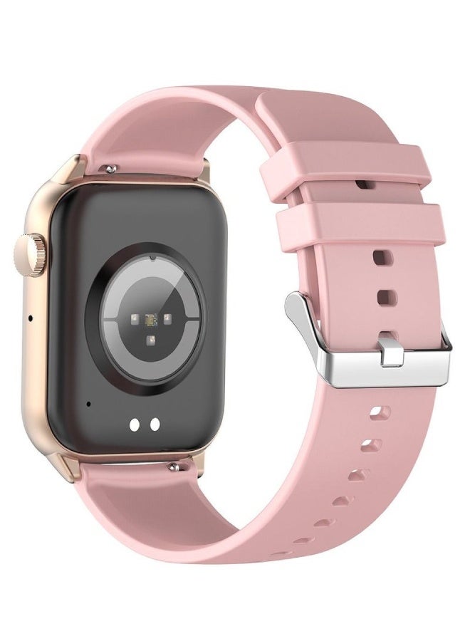 AROAQ HK40 Smart Watch 1.85" Full Touch Screen with Bluetooth Call, NFC, Health & Fitness Tracking, IP67 Waterproof – Men & Women , Pink - Image 3