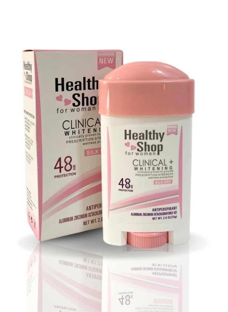 هيلثى شوب مزيل التعرق لازالة الروائح و تبييض منطقة تحت الابط 75 غ سبلك دراي - Image 2