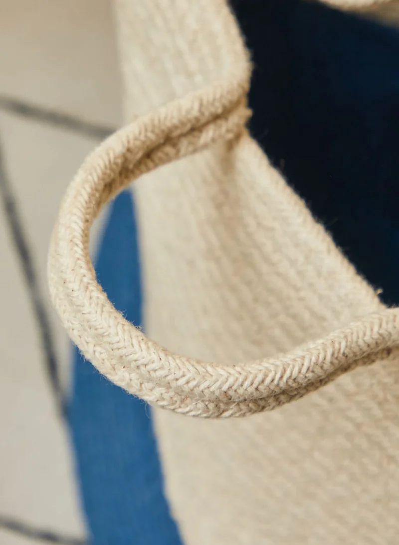 Half Moon Bay Royal Blue Storage Basket 30Cm