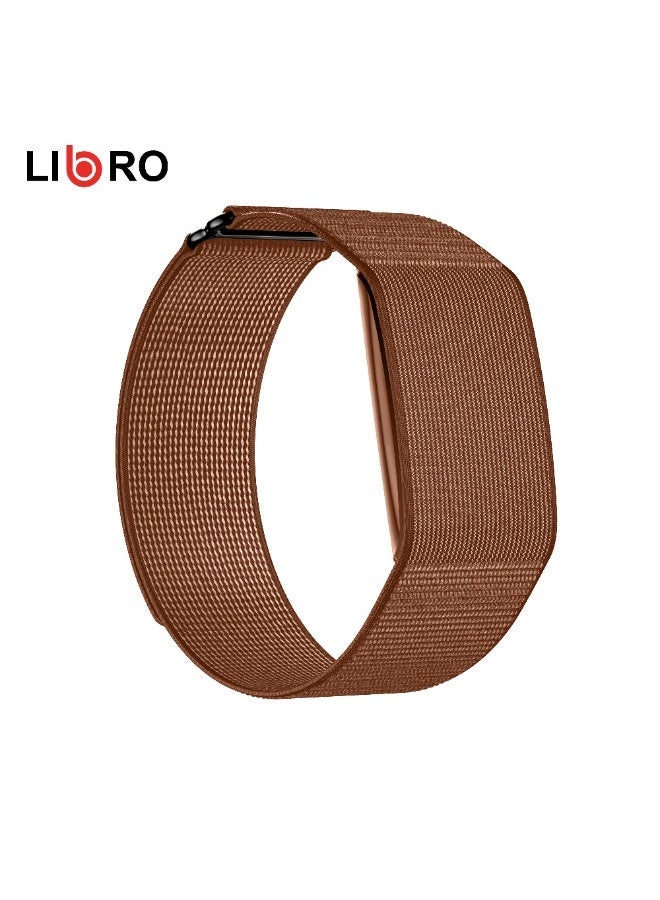 Libro Fitness Tracker Smart Bracelet Brown, Blood Pressure Monitor, Heart Rate & SpO2 Tracking, Sleep Monitor, 60 Days Battery Life, 10M Waterproof, Activity Tracker – LIBRO NURU Brown - Image 4