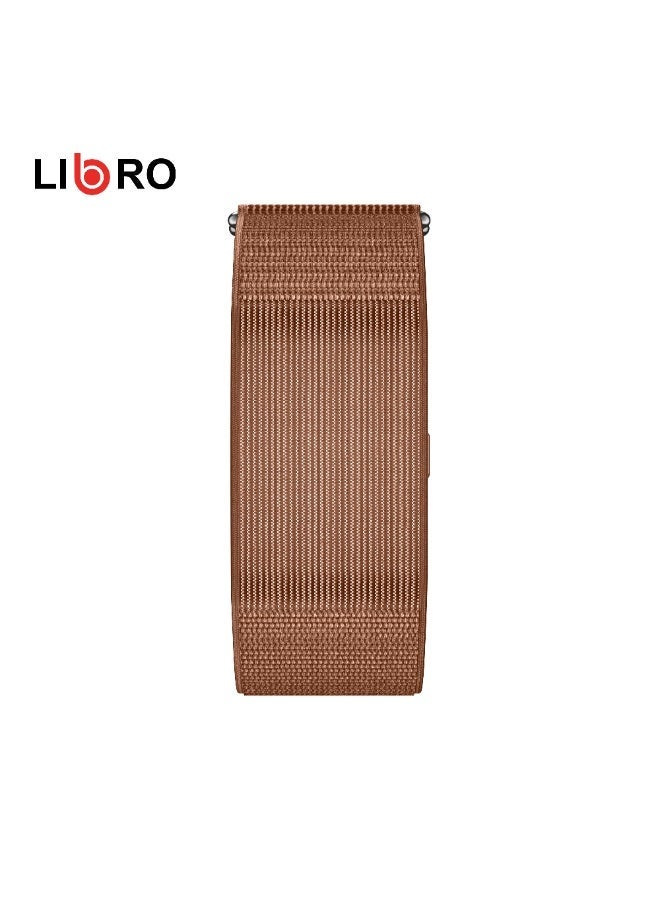 Libro Fitness Tracker Smart Bracelet Brown, Blood Pressure Monitor, Heart Rate & SpO2 Tracking, Sleep Monitor, 60 Days Battery Life, 10M Waterproof, Activity Tracker – LIBRO NURU Brown - Image 5