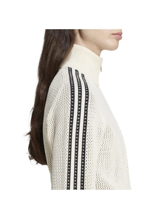 اديداس اوريجينالز adidas CROCHET TT White Originals Women TRACK TOPS