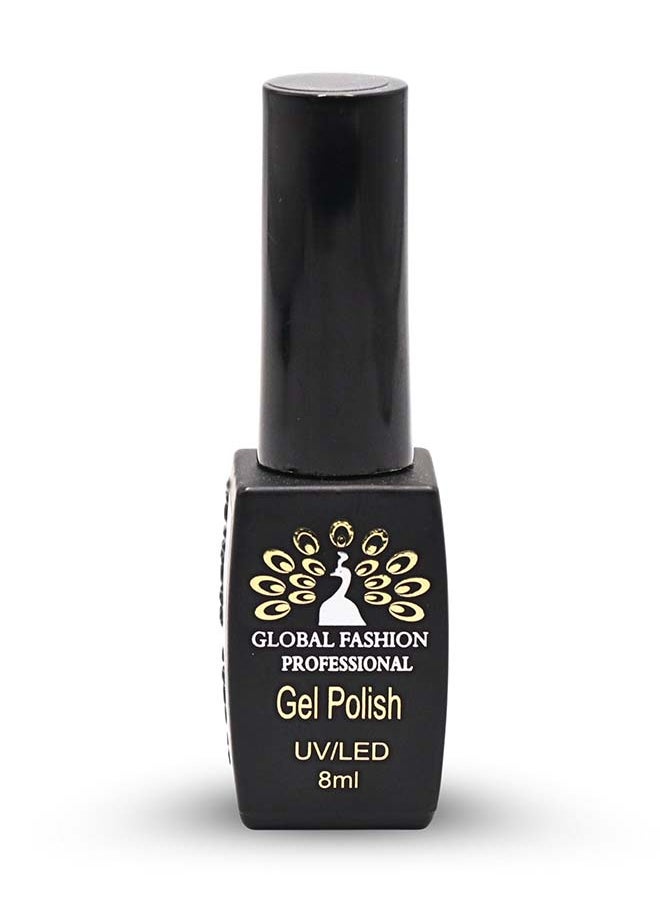 GLOBAL FASHION Black Elite Gel Polish  132 Colors Of Long-Lasting Elegance - 8Ml  296  - Image 2