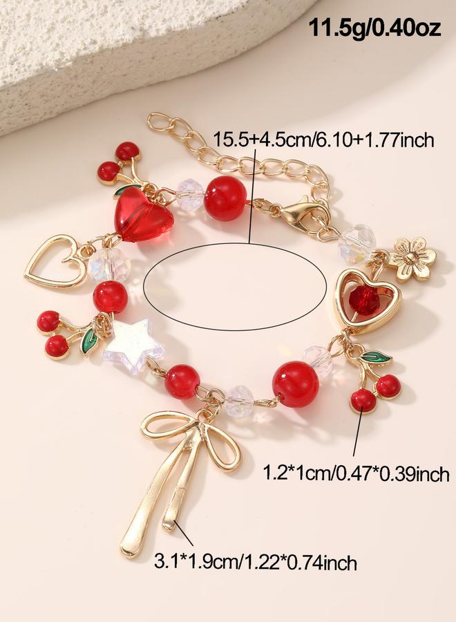 Take Two Cherry Charm Bracelet - Image 4
