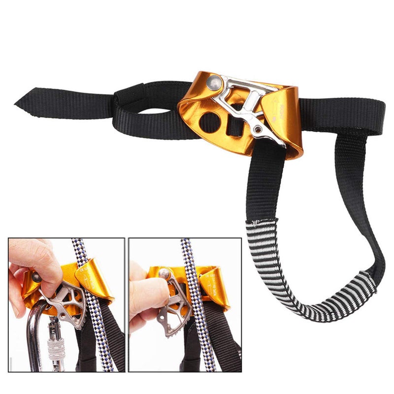 Lightweight Alloy Foot Ascender for Climbing Mountaineering and Rope Access - Image 4