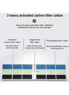 X spring Air Conditioner Deflector 120 Cm Adjustable Air Conditioning Vent Deflector With Filter Screen Wall Mounted Air Deflector For Home And Office Anti Straight Wind Blowing White  - Image 3