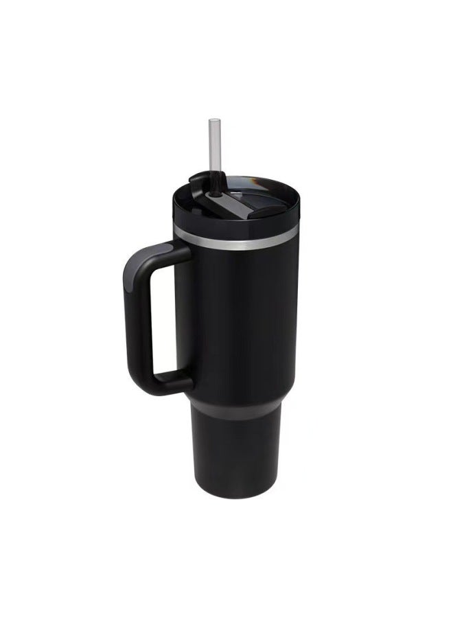 40oz Second Generation Stainless Steel Handle Car Cup Large Capacity Ice Cup Car Insulated Cup 3d Printed Logo