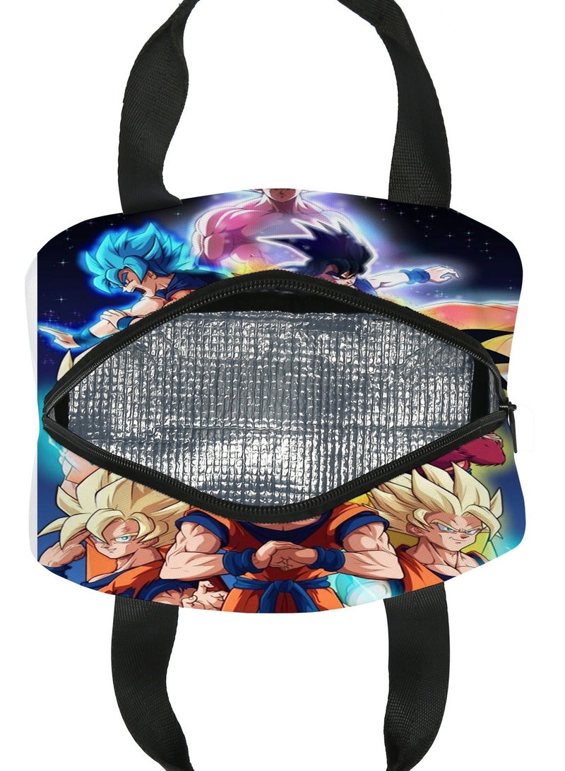 Dragon Ball New Dragon Ball Cartoon Dragon Ball Primary And Secondary School Students Lunch Bag Children's Ice Bag 20*22*13cm - Image 3