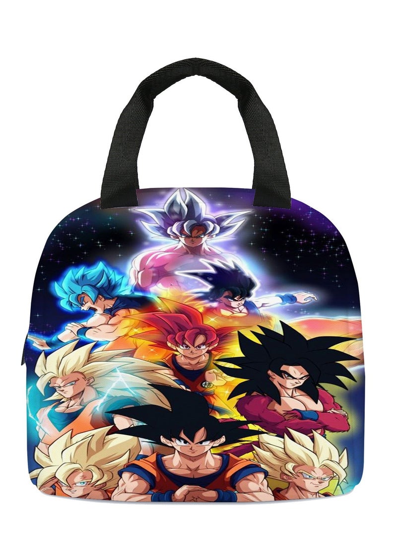 Dragon Ball New Dragon Ball Cartoon Dragon Ball Primary And Secondary School Students Lunch Bag Children's Ice Bag 20*22*13cm - Image 1