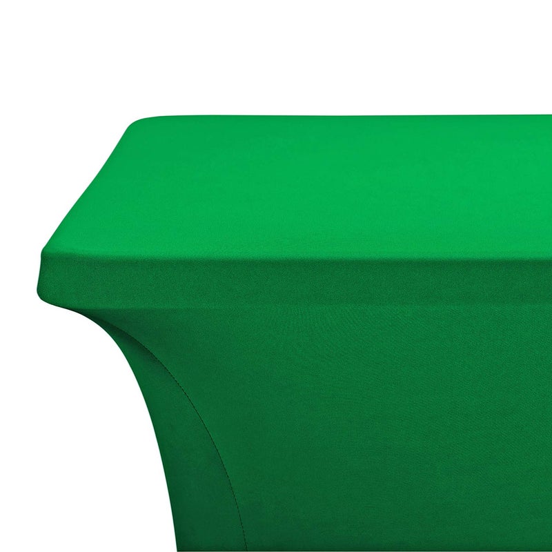 LZY Spandex Fitted Stretch Table Cover for 4ft or 6ft or 8ft Folding Table  Rectangular Cocktail Tablecloth  Perfect for Party or Banquet - Image 4
