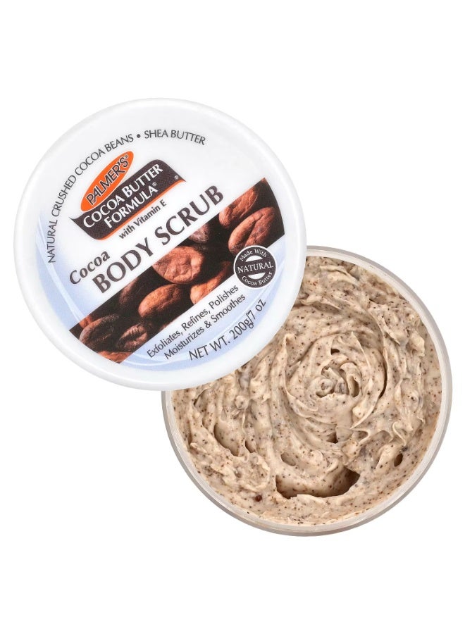 بالمرز، تركيبة زبدة الكاكاو® مع فيتامين E، مقشر الجسم بالكاكاو، 7 أونصة (200 غرام) - Image 4