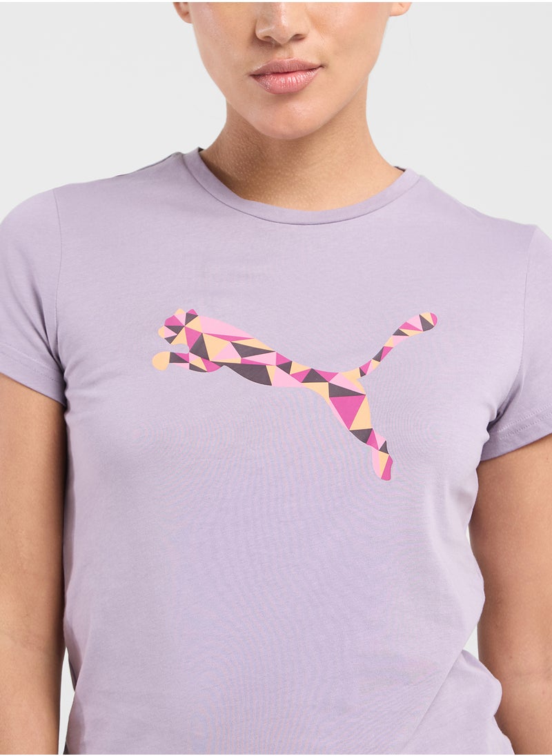 PUMA Graphic Cat Logo T-Shirt  - Image 3
