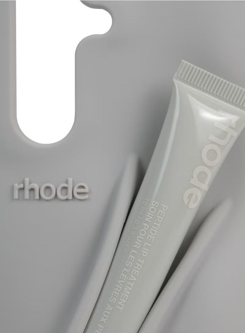 rhode Samsung Silicone Lip Holder for Cell Phone, Lip Gloss Adhesive Sleeve for Phone, Lip Holder Stick-on Phone Case, Back Stick On Holder for Samsung Phones（Unscented） - Image 2