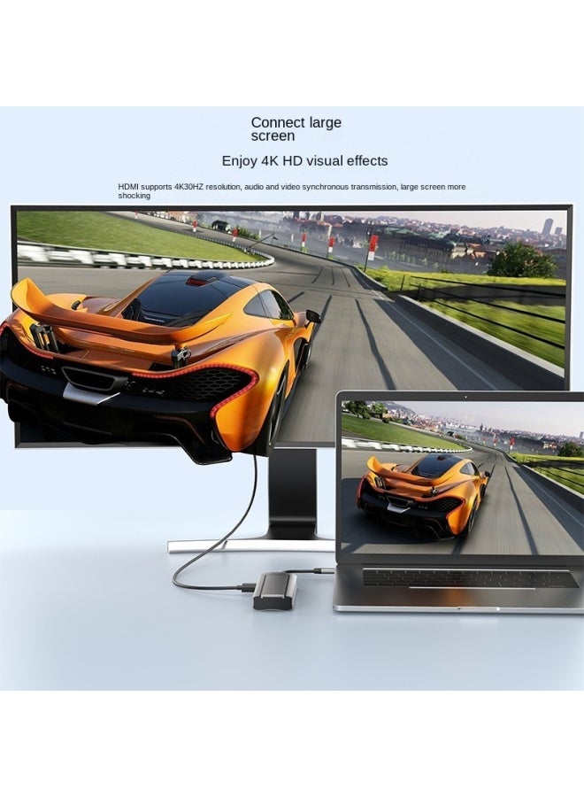 نيوترل محطة الإرساء متعددة الوظائف صندوق القرص الصلب المحمول Ssd M.2 محطة التوسعة - Image 2