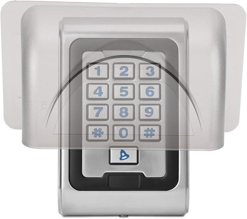 Gray Weatherproof Plastic Rain Cover Protector For Door Access Controller Doorbell Fingerprint Device - Image 5
