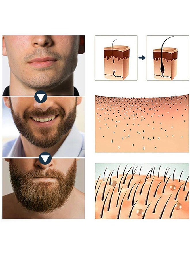 إيست مون سائل نمو الشعر العشبي - نمو اللحية السائل مزارع الشعر السائل صيانة الشعر حل نمو شعر اللحية والصدر - Image 5