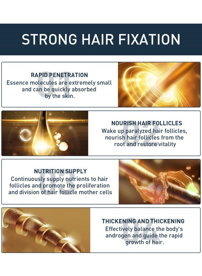 إيست مون سائل نمو الشعر العشبي - نمو اللحية السائل مزارع الشعر السائل صيانة الشعر حل نمو شعر اللحية والصدر - Image 4